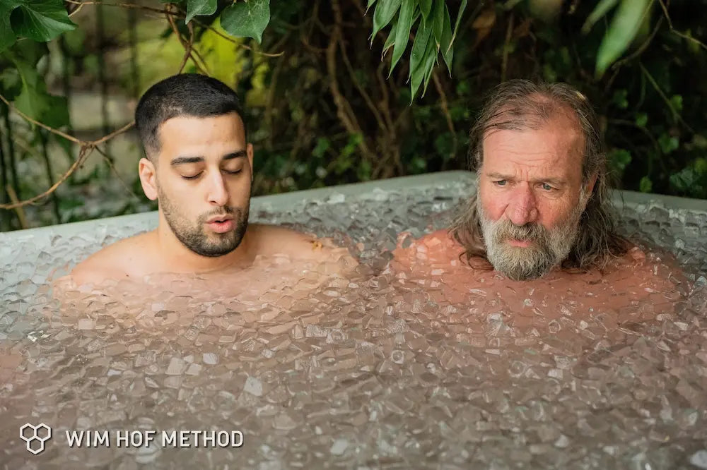 Grundarteamet på besök hos Wim Hof – The Iceman!